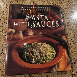 Williams Sonoma Pasta with Sauces Cookbook - Brown Cover Art